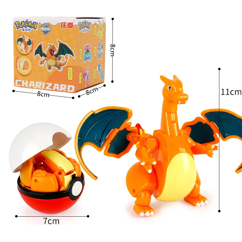 Figura de Acción Transformable con Pokébola