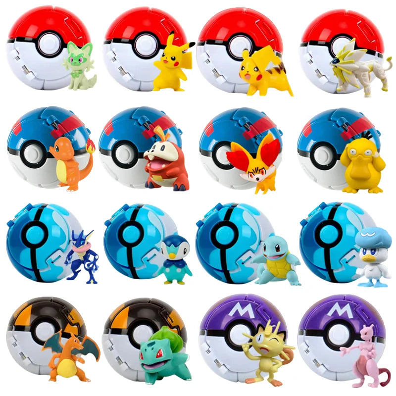 Pokeball con Figura de Acción Pokémon