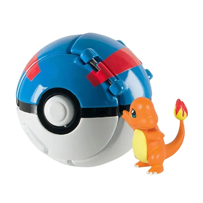 Pokeball con Figura de Acción Pokémon