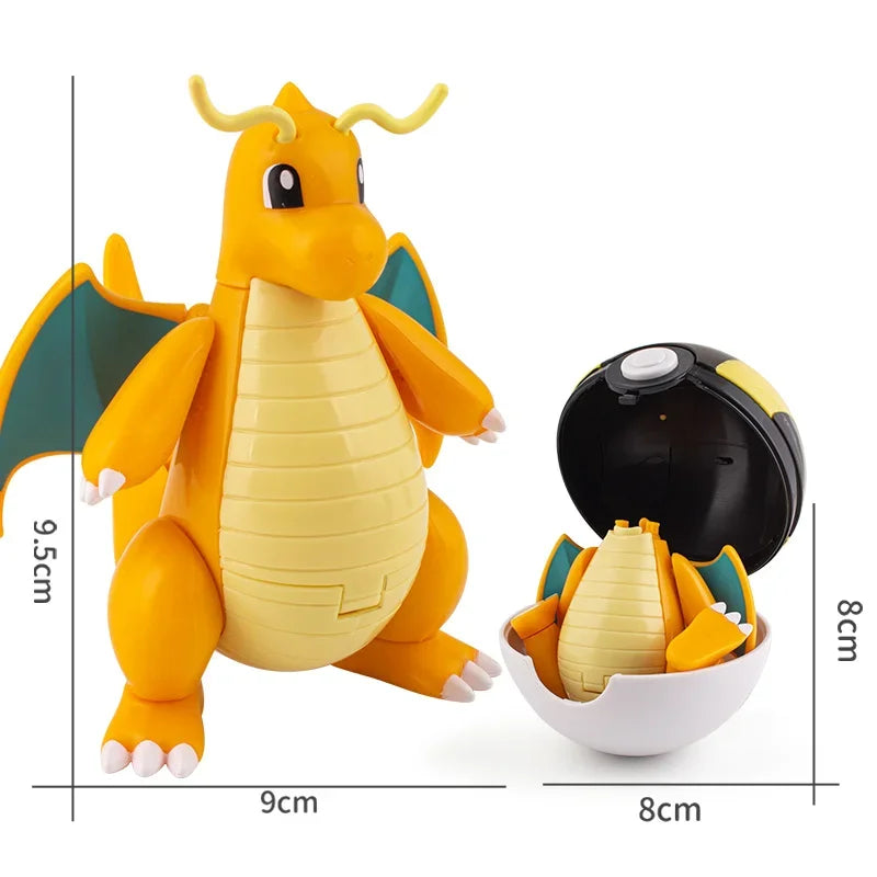 Figura de Acción Transformable con Pokébola