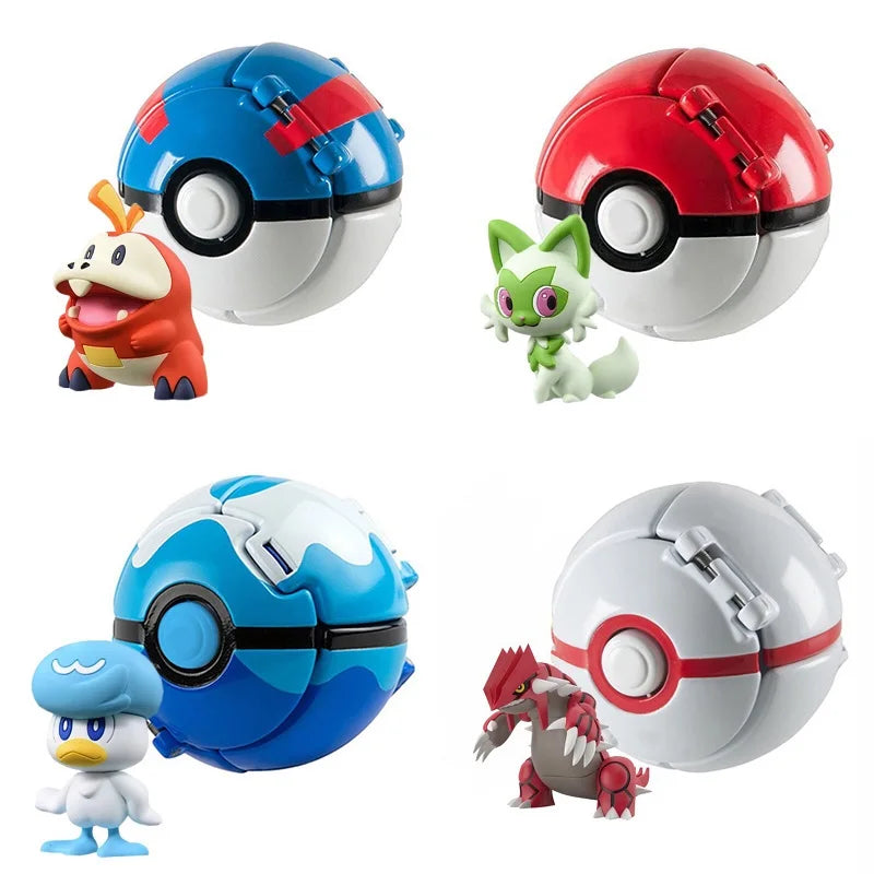 Pokeball con Figura de Acción Pokémon