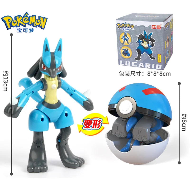 Figura de Acción Transformable con Pokébola