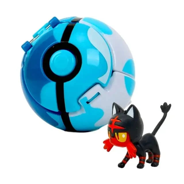 Pokeball con Figura de Acción Pokémon