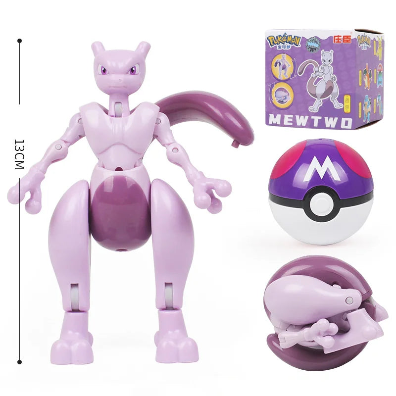 Figura de Acción Transformable con Pokébola