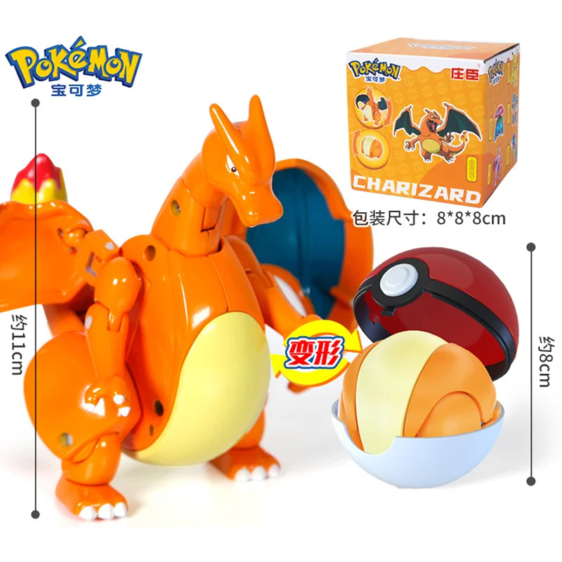 Figura de Acción Transformable con Pokébola