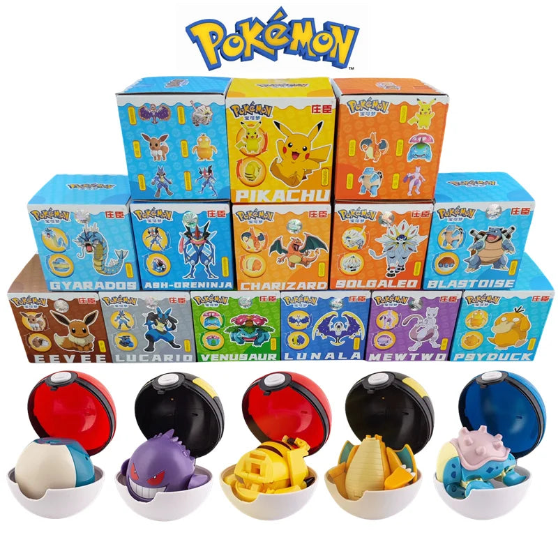Figura de Acción Transformable con Pokébola