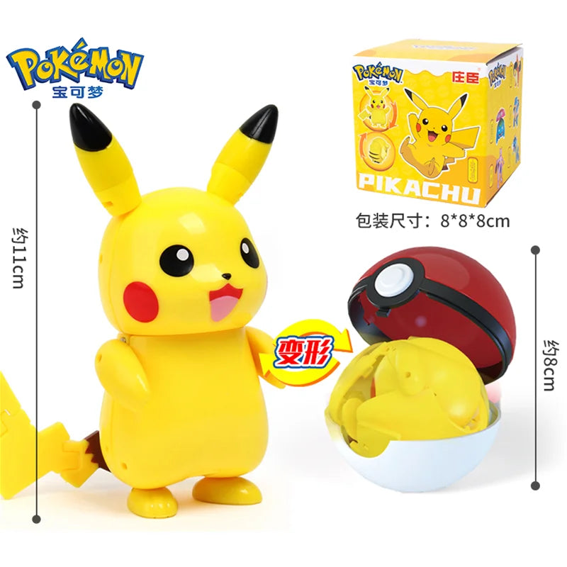 Figura de Acción Transformable con Pokébola