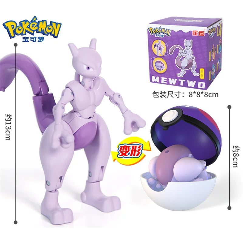 Figura de Acción Transformable con Pokébola