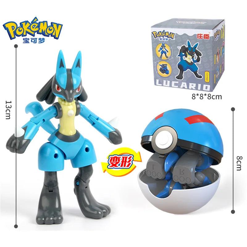 Figura de Acción Transformable con Pokébola